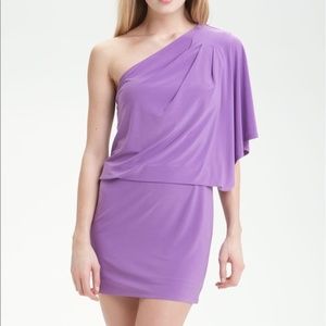 Periwinkle - Jessica Simpson One Shoulder Dress